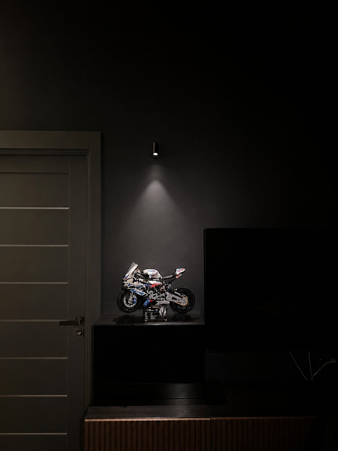 Spotlight in interior
