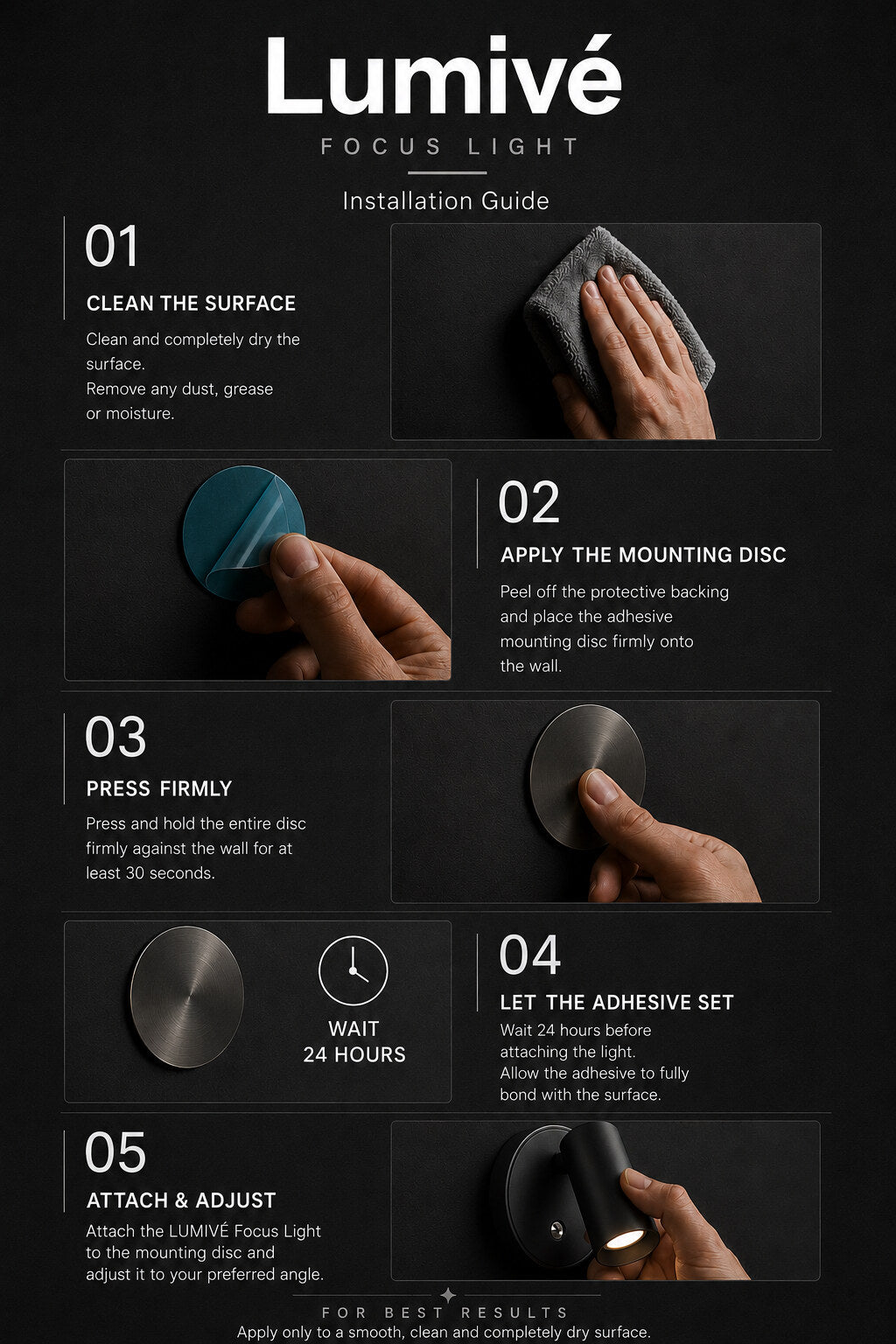 Lumivé installation guide