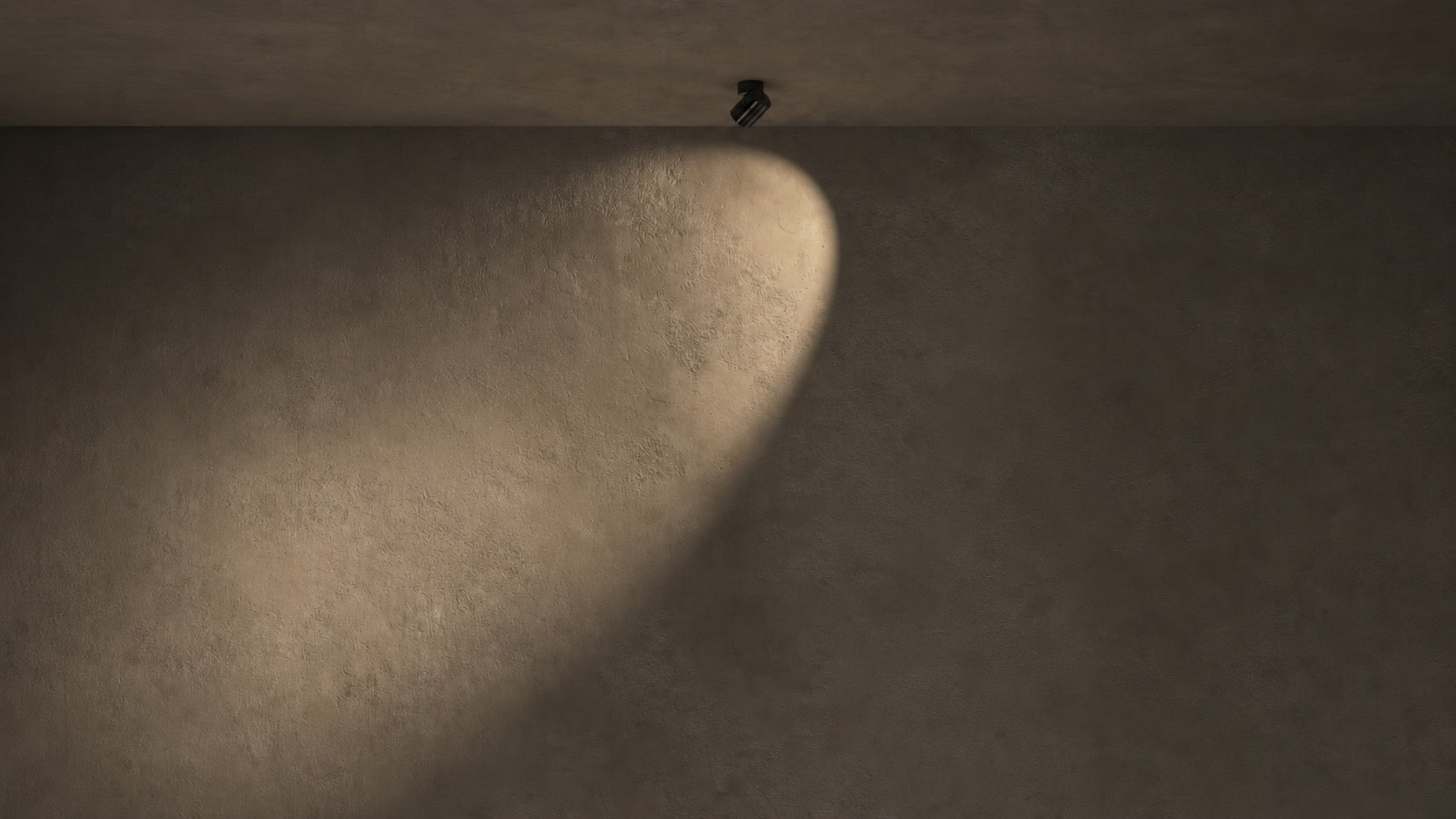 Light on architectural surface